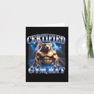 Gym Rat Meme Fitness Bodybuilding Gym Lo Karte