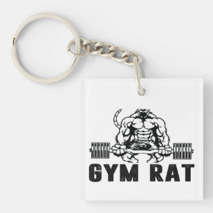 Gym Rat Schlüsselanhänger
