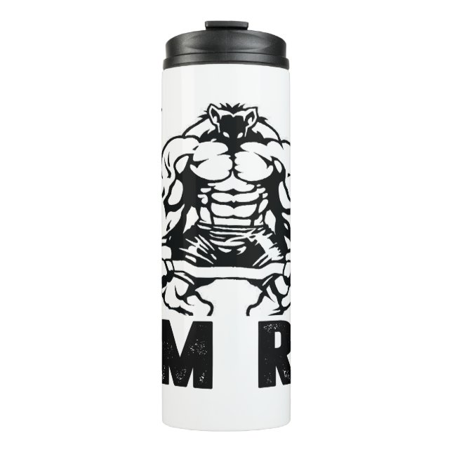 Gym Rat Thermosbecher (Vorderseite)