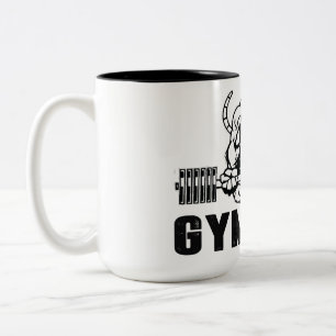 Gym Rat Zweifarbige Tasse