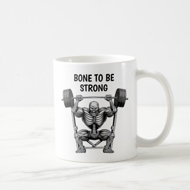 Gym Skeleton Kaffeetasse (Rechts)