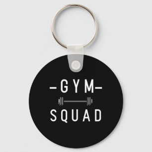 Gym Squad Bodybuilding Motivierend Zitat Gym Arbei Schlüsselanhänger