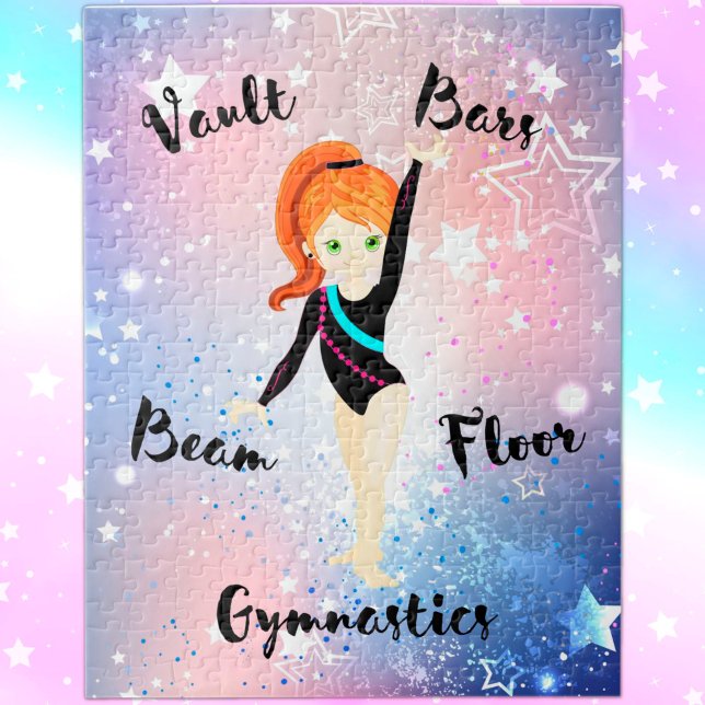 Gym Star Ginger Hair, grüne Augen, schwarzer Leota (Von Creator hochgeladen)