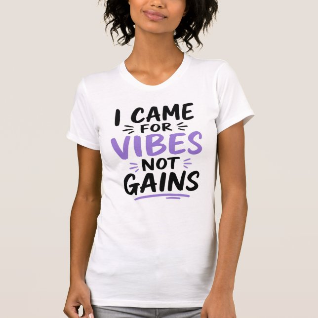 Gym Stimmung T-Shirt (Vorderseite)