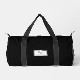 Gym Tance Bag | Monogram Initials Name Duffle Bag