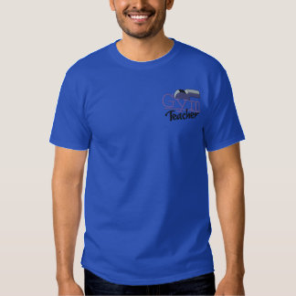 Gym Teacher Besticktes T-Shirt