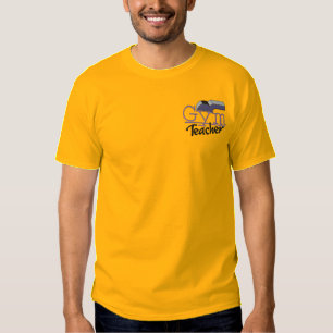 Gym Teacher Besticktes T-Shirt