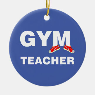Gym Teacher Sneakers Keramik Ornament