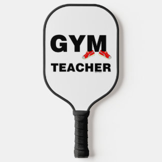 Gym Teacher Sneakers Pickleball Schläger
