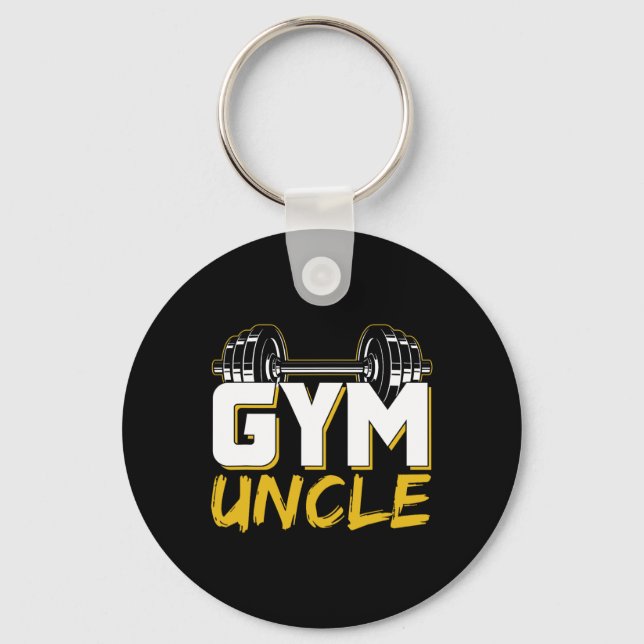 Gym Uncle Schlüsselanhänger (Vorderseite)