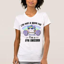 Gym Unicorn T - Shirt lustig, Fitness Hemd