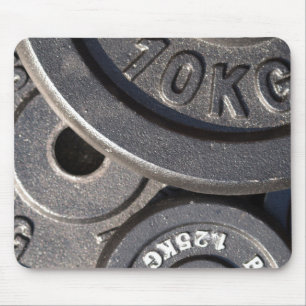 Gym Weights Mousepad