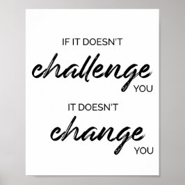 Gym, Workout, Fitness, Exercise Motivational Quote Poster