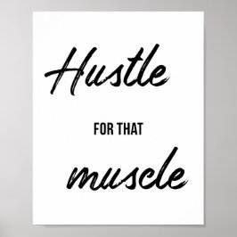 Gym, Workout, Fitness Motivational Wall Decor Poster