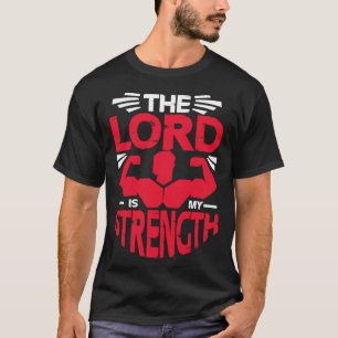 Gym Workout Fitness Muskel Christlich T-Shirt