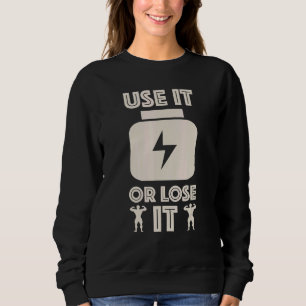 Gym Workout Inspiration Fitness verwenden oder ver Sweatshirt