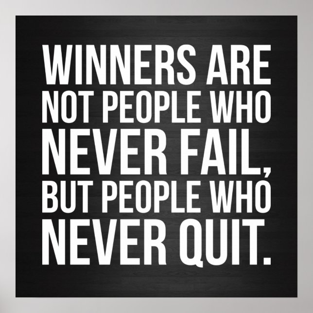 Gym Workout Motivierend Poster (Vorne)