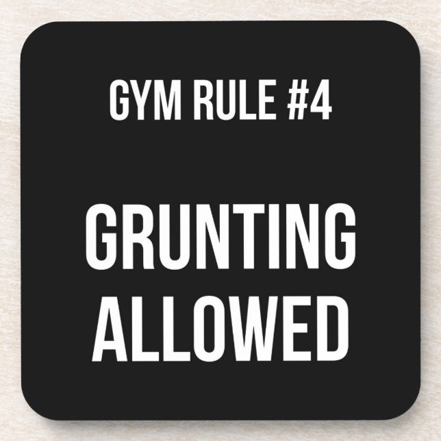 Gymnasium #4 - Jagd erlaubt - Sonnenneuheit Getränkeuntersetzer (Vorderseite)