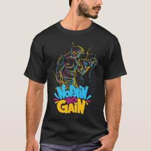 Gymnasium Gewichtsabnahme Schmerzfrei rückgängig m T-Shirt