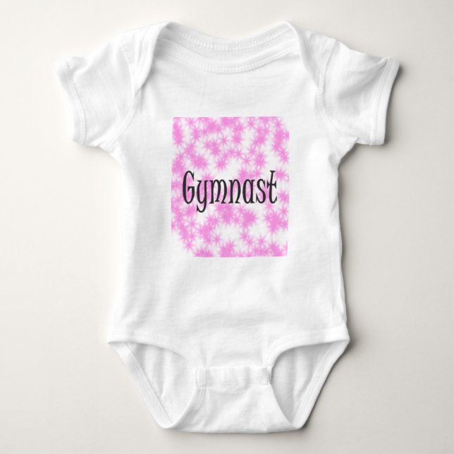 Gymnast Baby Strampler (Vorderseite)