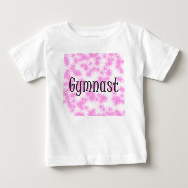 Gymnast Baby T-shirt (Vorderseite)