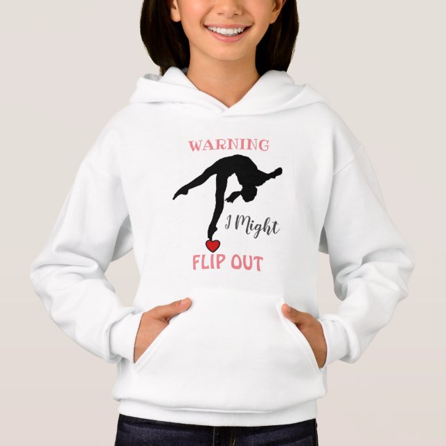 Gymnast Girl Sweatshirt (Vorderseite)