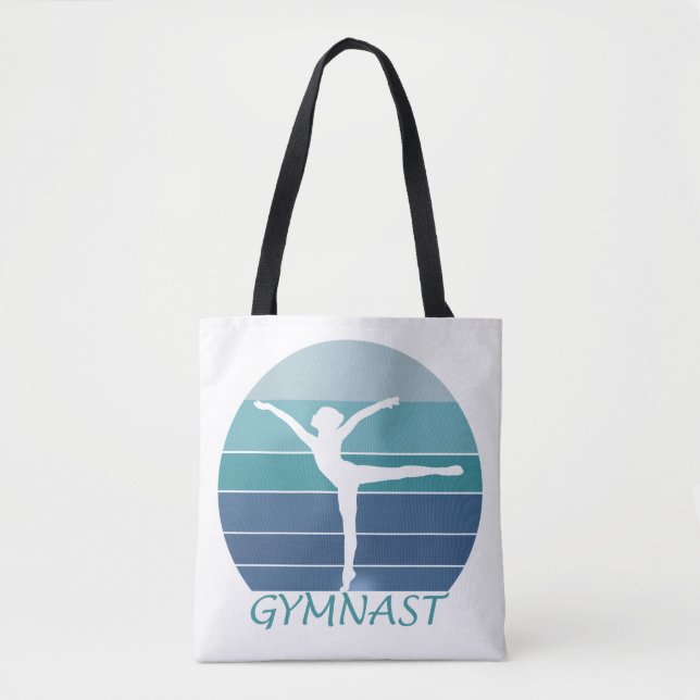 GYMNAST - I LIEBE GYMNASTIK. TASCHE (Vorderseite)