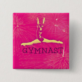 Gymnast-Knopf Button