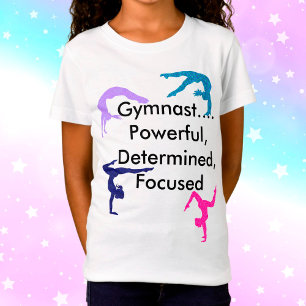 Gymnast... Leistungsstark, bestimmt, fokussiert T-Shirt