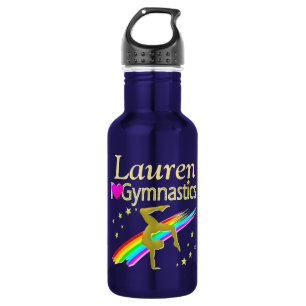 GYMNAST LOVE PERSONNALISÉE BOUTEILLE D'EAU