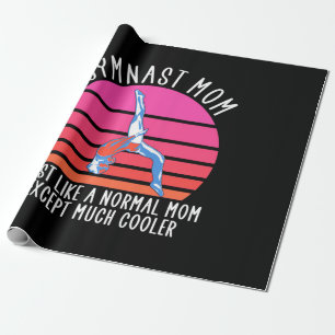 Gymnast-Mama Geschenkpapier