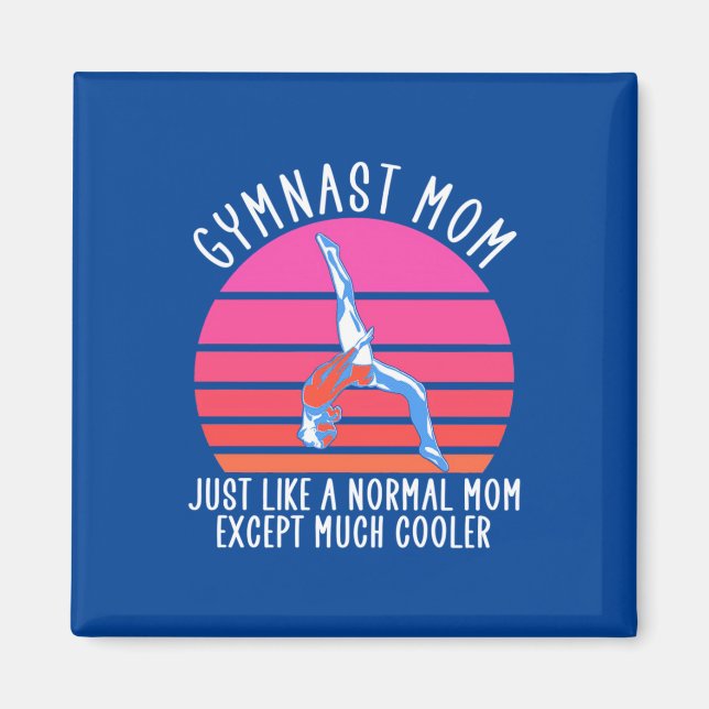 Gymnast-Mama Magnet (Vorne)
