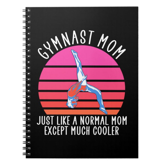Gymnast-Mama Notizblock (Vorderseite)
