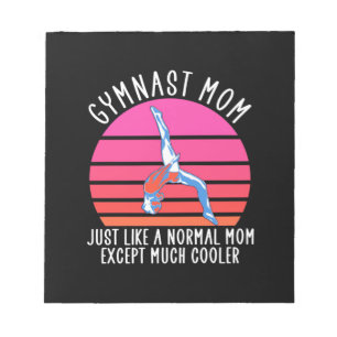 Gymnast-Mama Notizblock