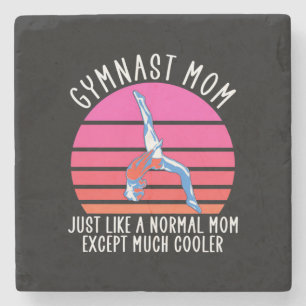 Gymnast-Mama Steinuntersetzer