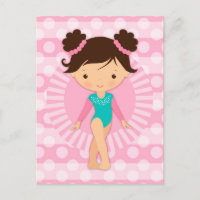 Gymnast - Niedliche Gymnastik Rosa Türkis