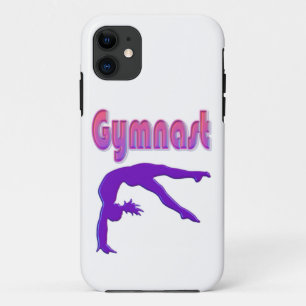 Gymnast Power Tumbling Lila Metallic Case-Mate iPhone Hülle