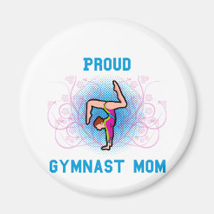 Gymnast Proud Mama Magnet