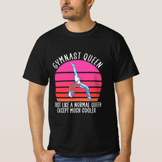 Gymnast Queen T-Shirt (Vorderseite)