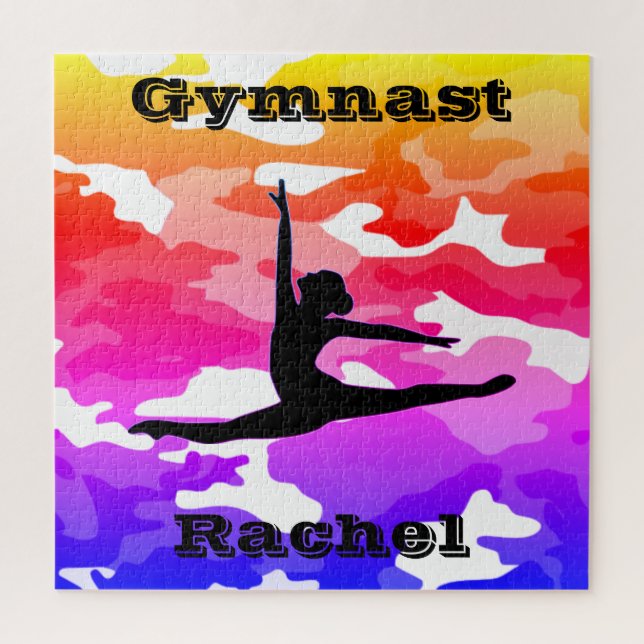 Gymnast Rainbow Camouflage (Vertikal)