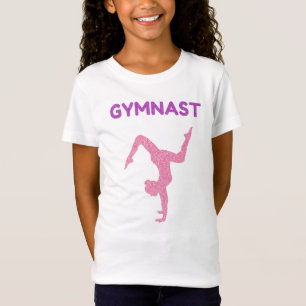 Gymnast Rosa & Lila Sparkor T - Shirt