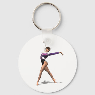 Gymnast Schlüsselanhänger