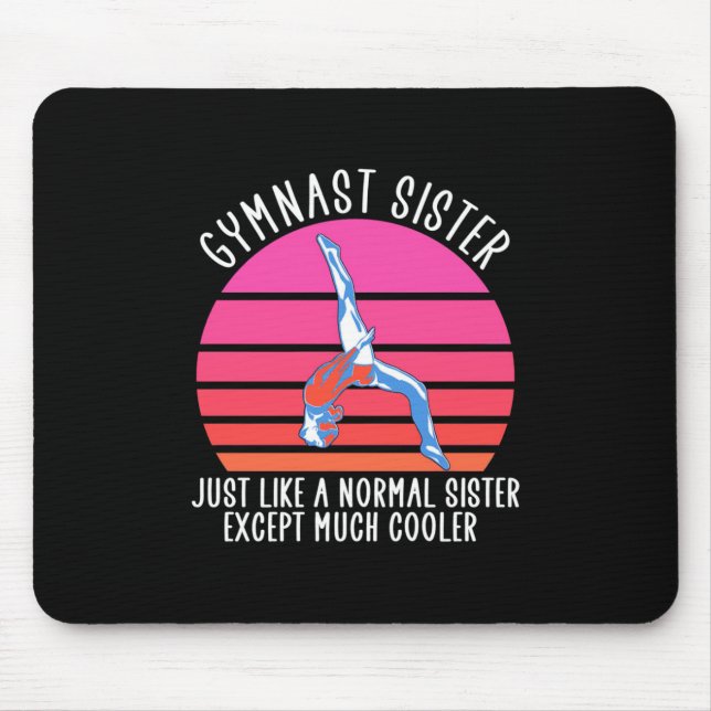 Gymnast Sister Mousepad (Vorne)