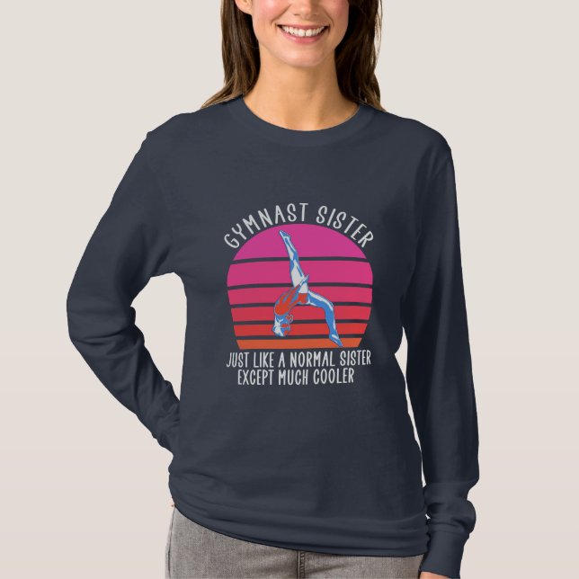 Gymnast Sister T-Shirt (Vorderseite)