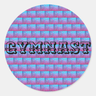 Gymnast Sparkle Stickers