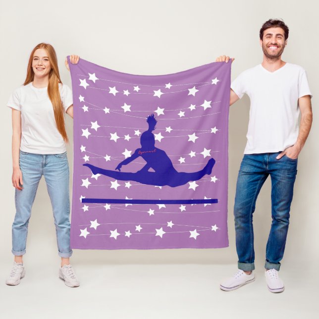 Gymnast Swirbelstars Fleecedecke (Beispiel)