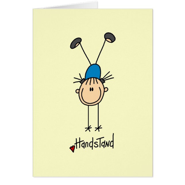 Gymnaste faisant des appuis renversés (Devant)