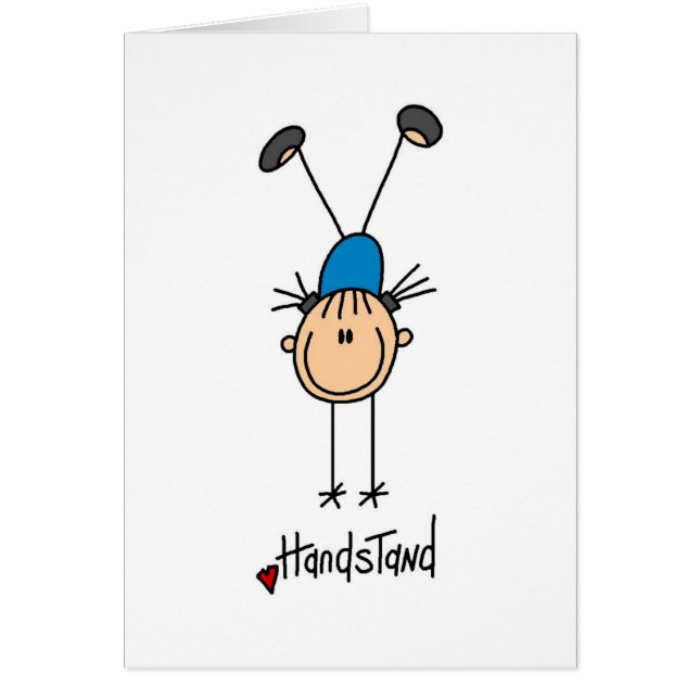 Gymnaste faisant l'appui renversé (Devant)