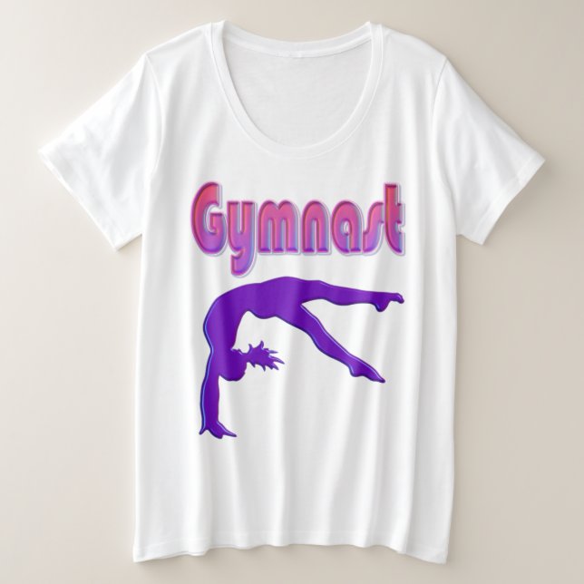 Gymnaste Power Tumbling Purple Metallen (Design devant)
