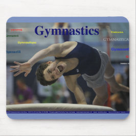 GYMNASTICS #1, Julius Neuber auf Tresor Mousepad